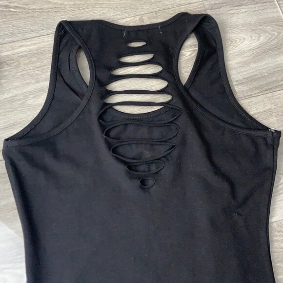 White Red Handmade Chicago Bodysuit, Comfort CHI-Town Shirts for women - Picture 2 of 3